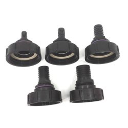 Ekstra kraftig 3" Bucchi IBC adapter med slangestuds