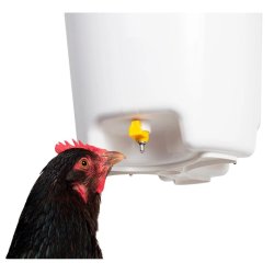 Fjerkrvander hngemodel med nippler 12 liter