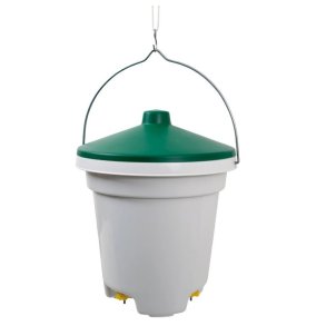 Fjerkrvander hngemodel med nippler 12 liter