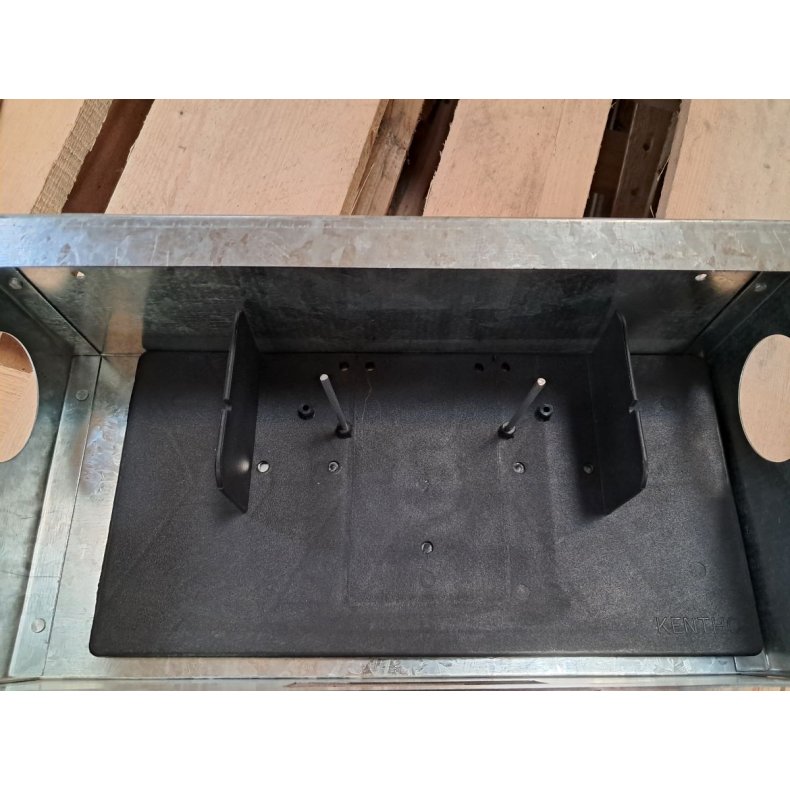 Foderstation til rotter galvaniseret