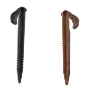 Forankringsholder til 16-20 mm slanger brun/sort