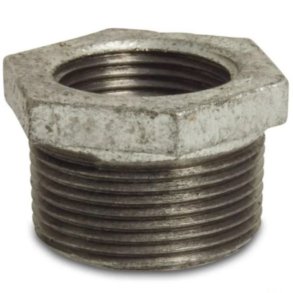 Nippelmuffe Galvaniseret stbejern