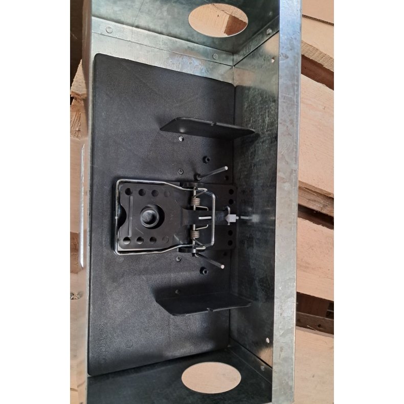 Foderstation til rotter galvaniseret