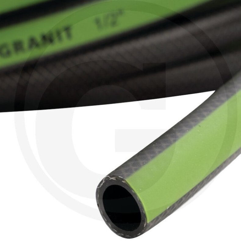 Vandslange 25 m 1/2"- Granit Black Edition