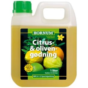 Citrus- og olivengdning HORNUM 1 liter