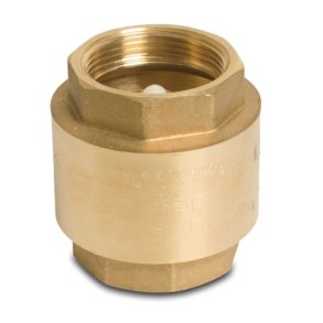 Kontraventil fjederbelastet messing indv. gevind. Itap type York 103