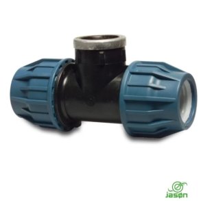 T stykke til pel og pem rr med spndfitting