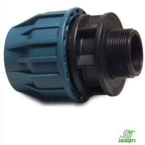 Overgangsnippel. Spndfitting x Udvendig gevind, 16bar.