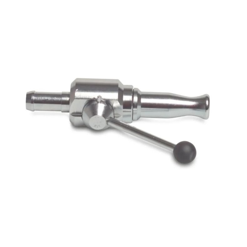 jetdyse forkromet messing | slangestuds med ventil