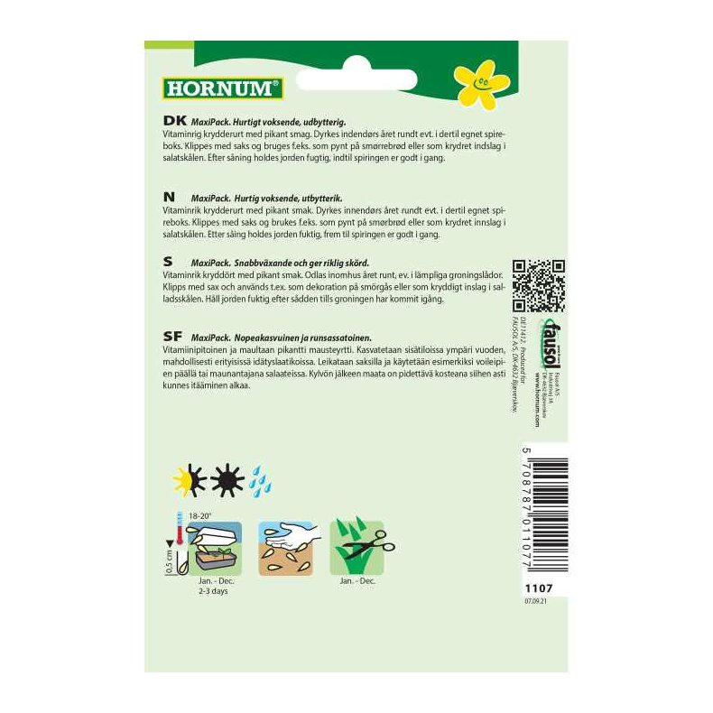 Karse, Einfache grne, Maxi pack