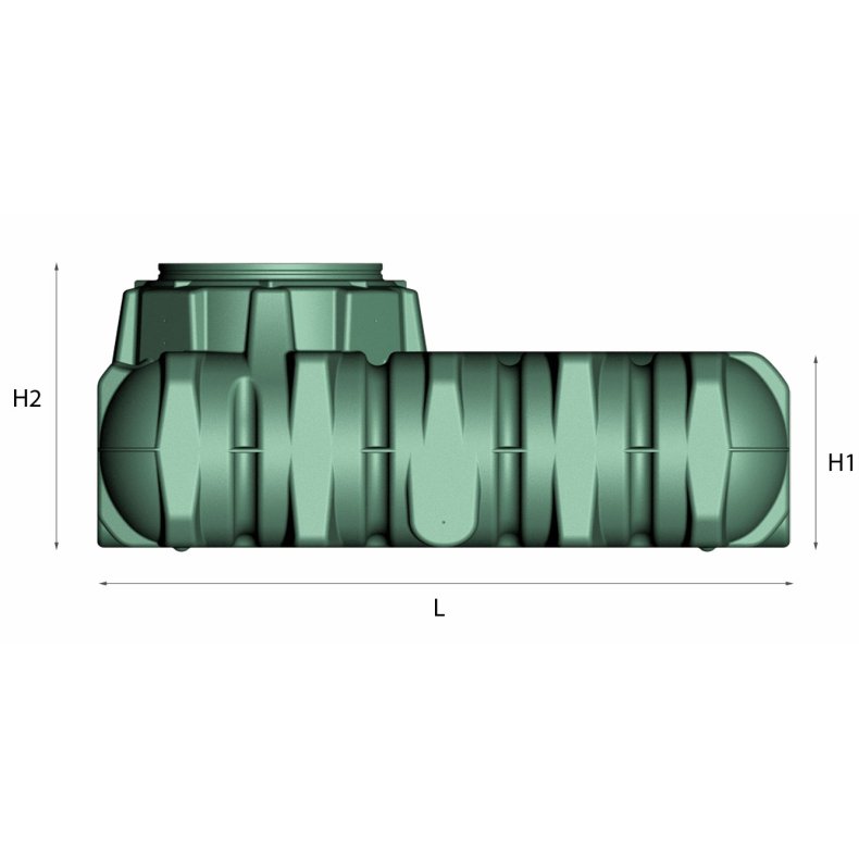 LI-Lo 1.500 Liters regnvandstank fra GRAF