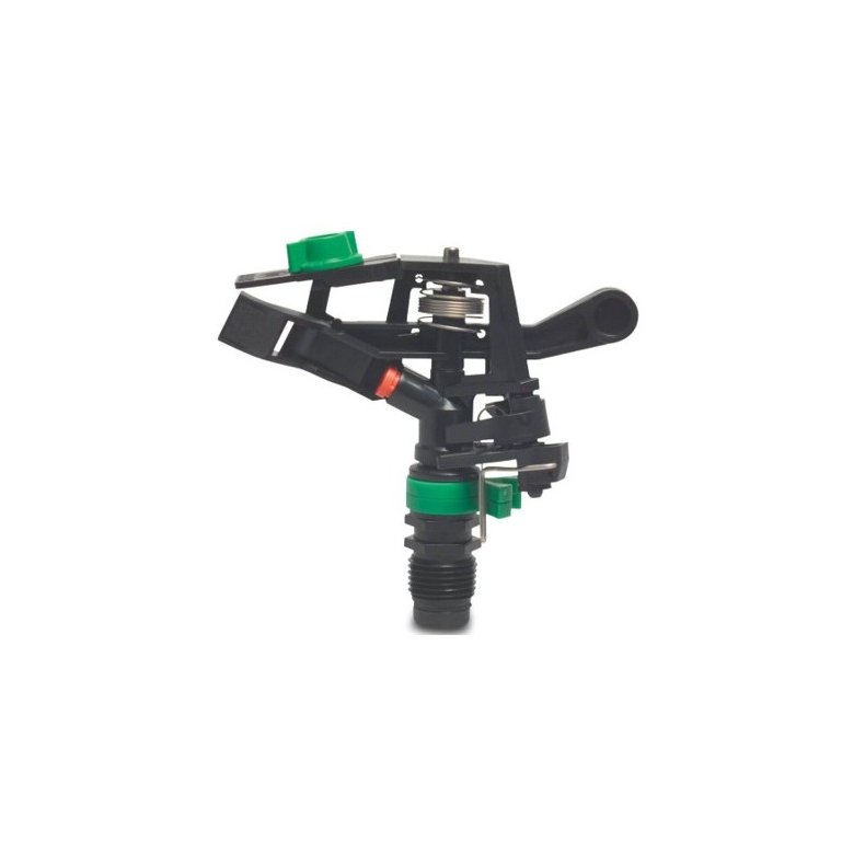 NaanDan Sektorsprinkler plastik 1/2" udvendig gevind 3,2 mm gr�n type 427