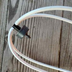 4-vejs manifold med 4 x 60cm slange og dryppind, NaanDanJain