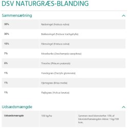 Natur Naturgrs 0,1 kg ske DSV
