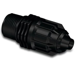 Overgang PP quick joint 16 mm x 3/4