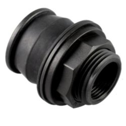 Push-in tank gennemf�ring med udv. x indv. gevind