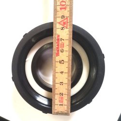 Adapter 2 " tommer S75x2" udvendig alm. gevind | Ekstra kraftig