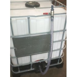 Aftapningshane til palletank med slange