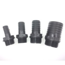 Slangestuds x udvendig gevind med O-ring. Bucchi