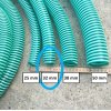 Spiral slange gr�n PVC 32 mm indv. x 38 mm udv. 6 bar. Meterm�l