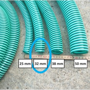 Spiral sugeslange 38mm