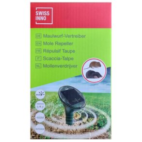 Muldvarpe skrmmer SuperCat Solar Swissinno