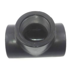 T-stykke ekstra kraftig PP-plast 2" indvendig gevind 