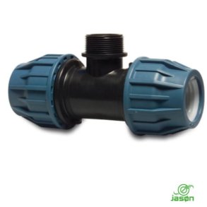 Jason T-stykke Spnd x Udv. gevind x Spnd 