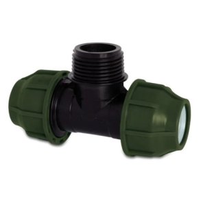 T-stykke 90 spnd x 1/2