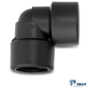 Tavlit Vinkel 90 indvendig gevind