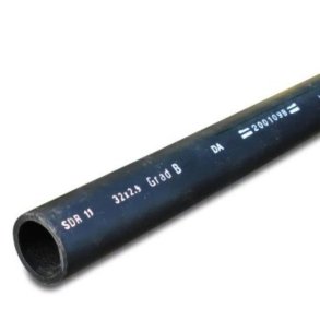 Trykr�r Lige 40mm x 3,7 mm - PE100 16 bar SDR11 meterm�l