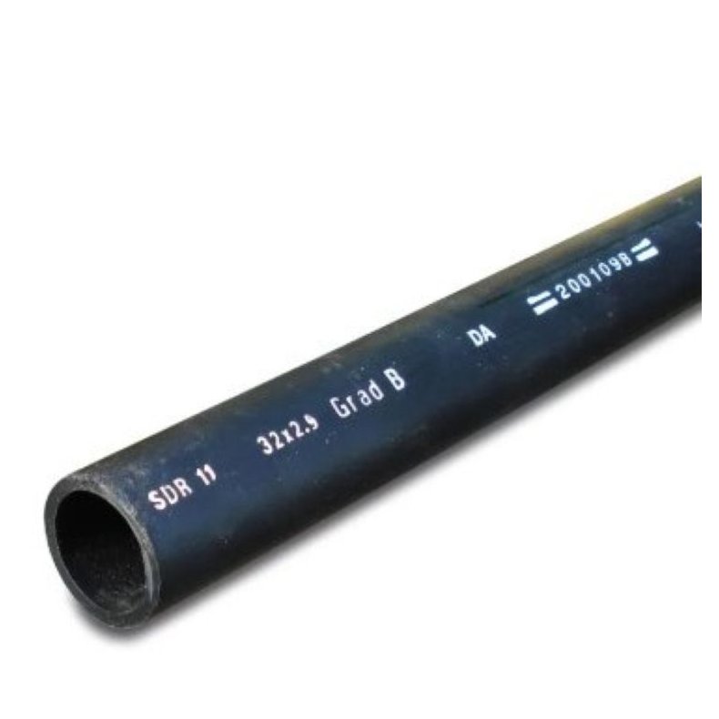 Trykr�r Lige 40mm x 3,7 mm - PE100 16 bar SDR11 meterm�l