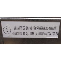 1000 liters palletank. UN-Godkendt brugt og rengjort 