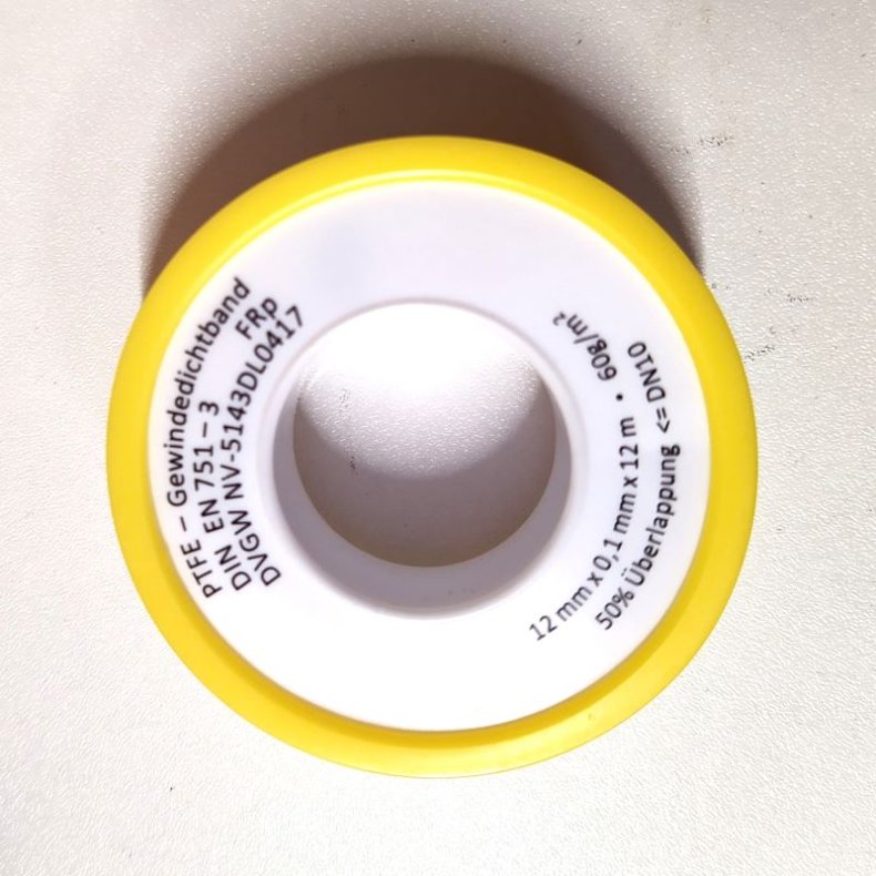 Paktape 12m til alle gevindtyper 0,60 g Profec