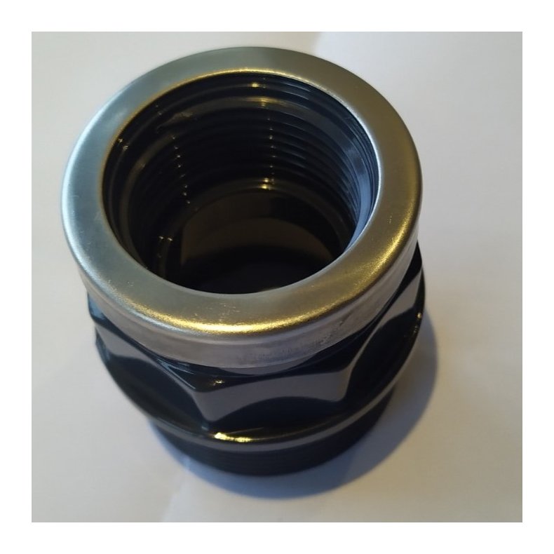 Reduktionsnippel 1 udvendig til 1" indvendig" PVC Profec