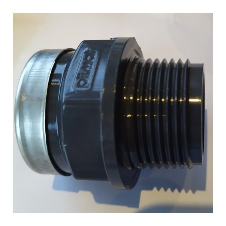 Reduktionsnippel 3/4" udvendig til " indvendig PVC Profec