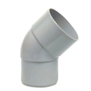 Bjning 45 gr 70mm PVC-U gr limmuffe