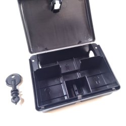 Trinol muselokkeboks foderstation sort