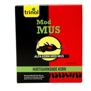 Korn til mus 60 g Trinol Alfa