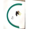 Sugeslanges�t 25mm x 1m. Spiral slange og plast fittings. 1