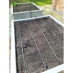 Drypvandingsst 25 meter/10 linjer komplet