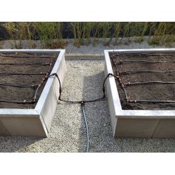 Drypvandingsst 25 meter/10 linjer komplet