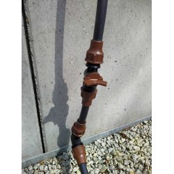 Drypvandingsst 25 meter/10 linjer komplet