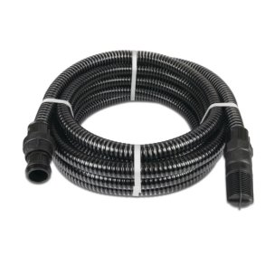 Sugeslangest 25mm x 7m. PVC slange og plast fittings. 1
