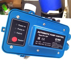 Pumpestyring med Trykkontrol og Trkrselsbeskyttelse IBO PC-10P 1"