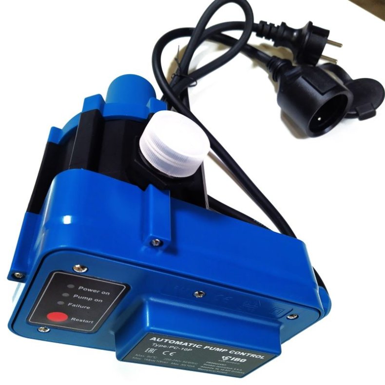 Pumpestyring med Trykkontrol og Trkrselsbeskyttelse IBO PC-10P 1"