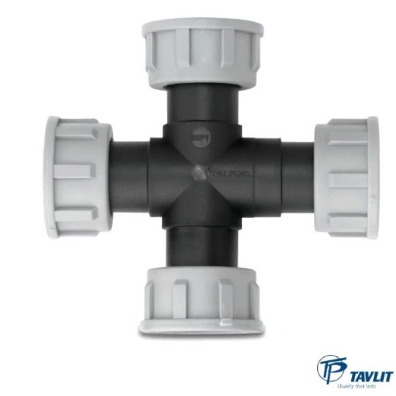 Tavlit Swivel kryds 1" indvendig gevind
