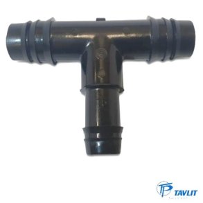 Tavlit T-stykke slangestuds 20mm x 16mm x 20 mm