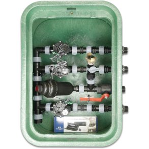 Ventilboks komplet med 4 ventiler Rain Bird 1