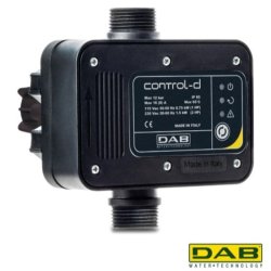 Pumpestyring med trykkontrol og trkrselsbeskyttelse 1" gevind 230V DAB